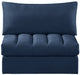 Jacob Velvet Armless - Sterling House Interiors
