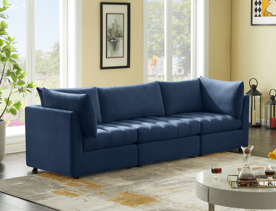 Jacob Velvet Modular Sofa - Sterling House Interiors