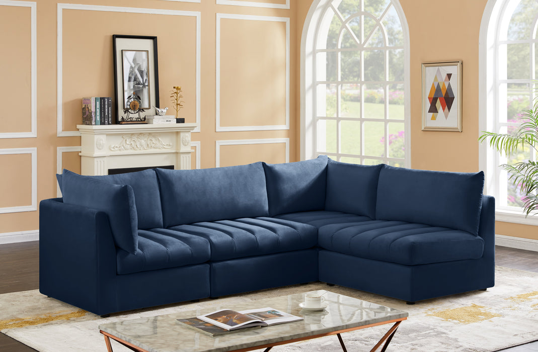 Jacob Velvet Modular Sectional - Sterling House Interiors