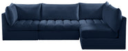 Jacob Velvet Modular Sectional - Sterling House Interiors