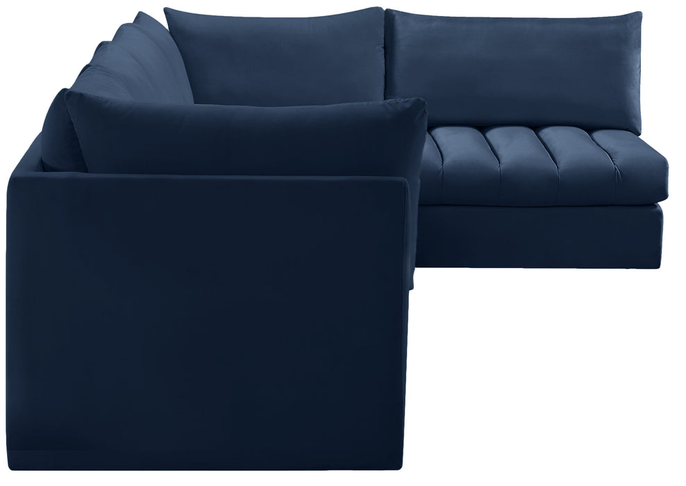 Jacob Velvet Modular Sectional - Sterling House Interiors