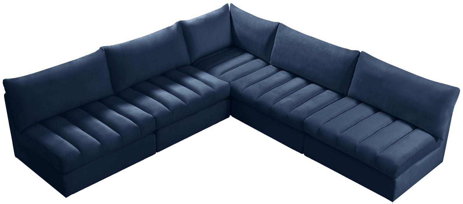 Jacob Velvet Modular Sectional - Sterling House Interiors