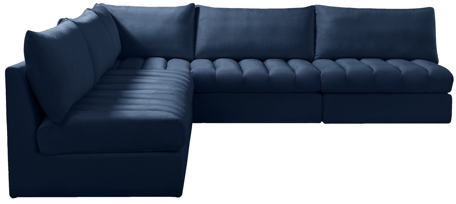 Jacob Velvet Modular Sectional - Sterling House Interiors