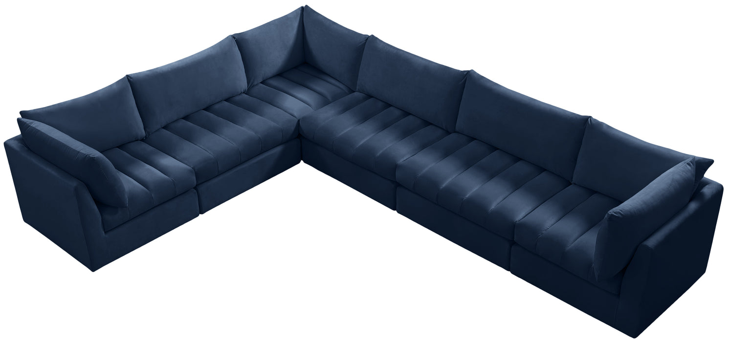 Jacob Velvet Modular Sectional - Sterling House Interiors