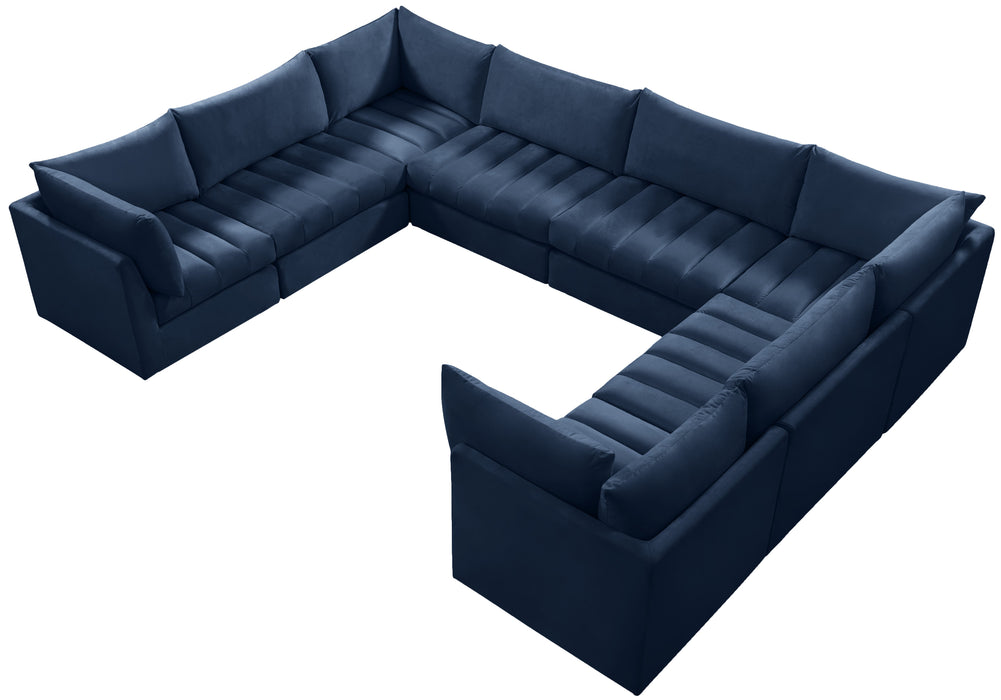 Jacob Velvet Modular Sectional - Sterling House Interiors