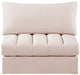 Jacob Velvet Armless - Sterling House Interiors