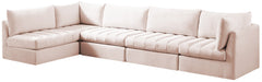 Jacob Velvet Modular Sectional - Sterling House Interiors