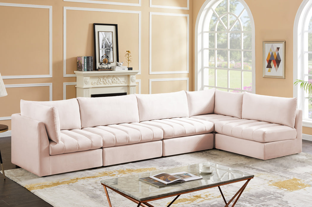 Jacob Velvet Modular Sectional - Sterling House Interiors