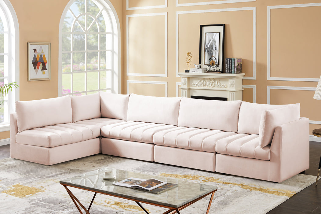 Jacob Velvet Modular Sectional - Sterling House Interiors