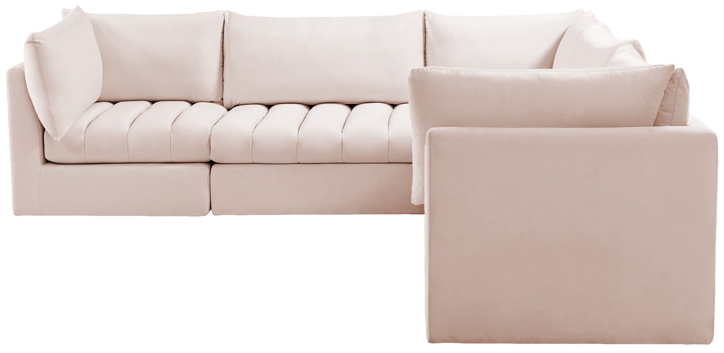 Jacob Velvet Modular Sectional - Sterling House Interiors