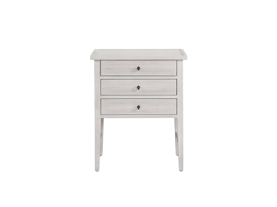 Modern Farmhouse Small Nightstand White