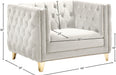 Michelle Black Velvet Chair - Sterling House Interiors