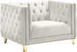 Michelle Black Velvet Chair - Sterling House Interiors