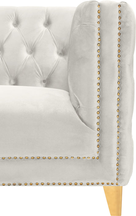 Michelle Pink Velvet Loveseat - Sterling House Interiors