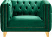 Michelle Black Velvet Chair - Sterling House Interiors