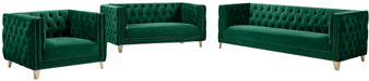 Michelle Black Velvet Chair - Sterling House Interiors