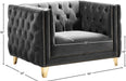 Michelle Black Velvet Chair - Sterling House Interiors