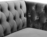 Michelle Black Velvet Chair - Sterling House Interiors