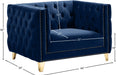 Michelle Black Velvet Chair - Sterling House Interiors