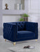 Michelle Black Velvet Chair - Sterling House Interiors