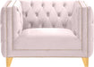Michelle Black Velvet Chair - Sterling House Interiors