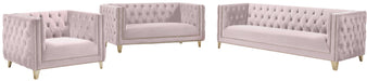 Michelle Black Velvet Chair - Sterling House Interiors