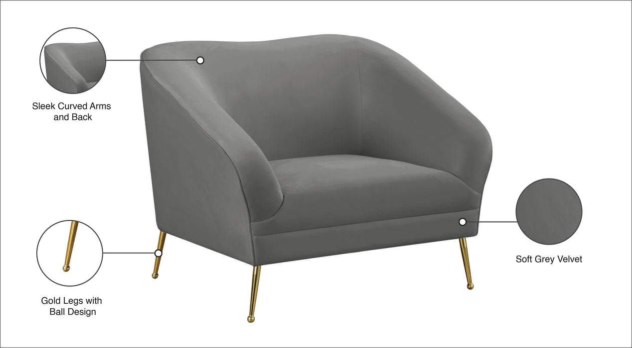 Hermosa Velvet Chair - Sterling House Interiors
