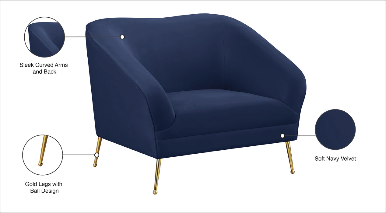Hermosa Velvet Chair - Sterling House Interiors