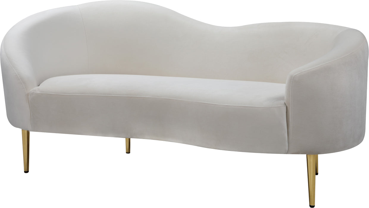 Ritz Velvet Loveseat - Sterling House Interiors