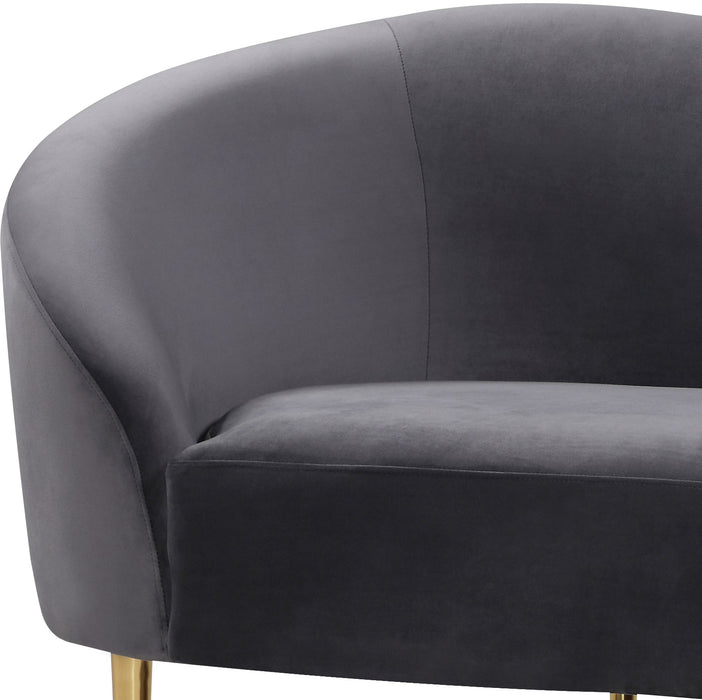 Ritz Velvet Loveseat - Sterling House Interiors