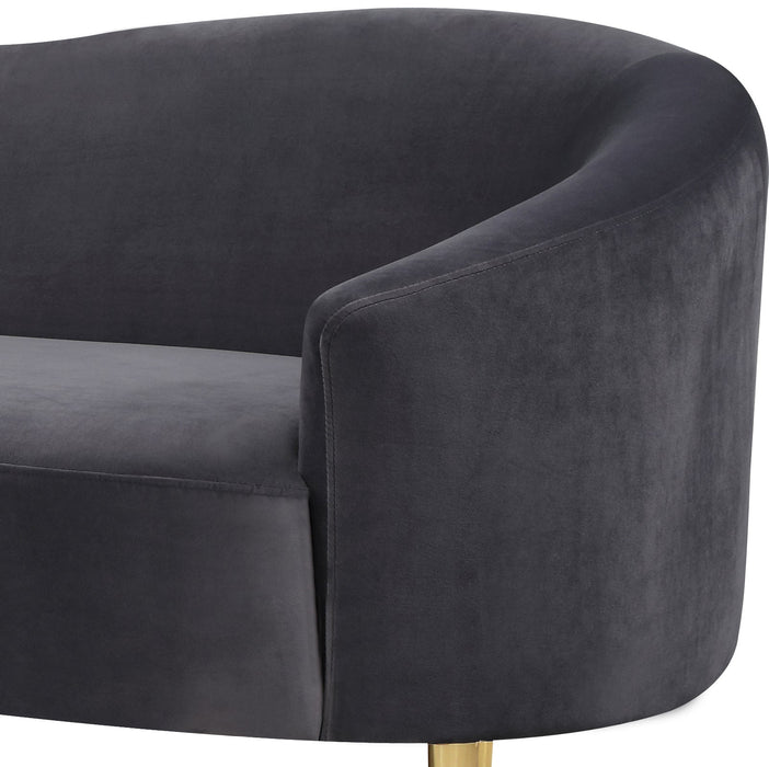 Ritz Velvet Loveseat - Sterling House Interiors