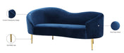 Ritz Velvet Loveseat - Sterling House Interiors