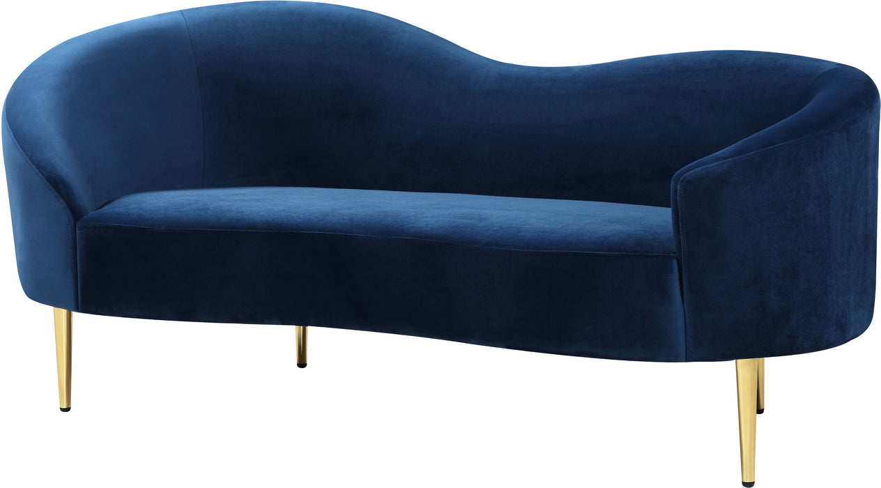 Ritz Velvet Loveseat - Sterling House Interiors