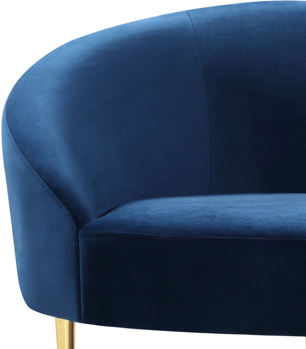 Ritz Velvet Loveseat - Sterling House Interiors