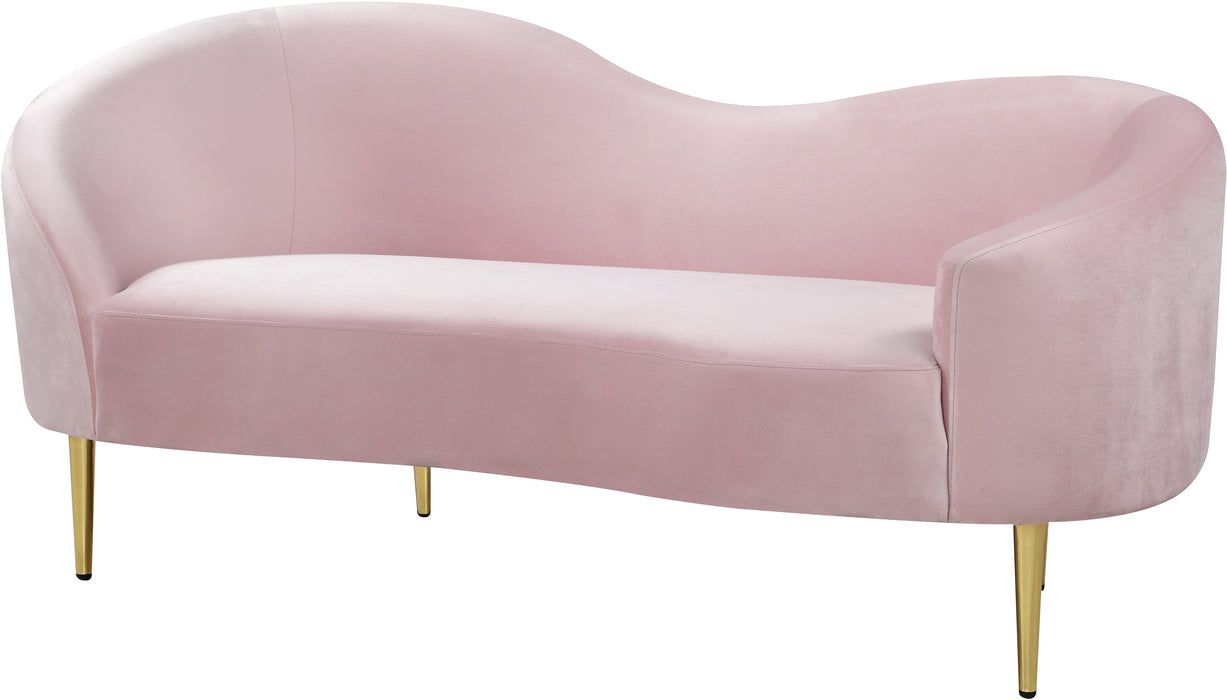 Ritz Velvet Loveseat - Sterling House Interiors