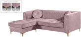 Eliana Velvet 2pc. Reversible Sectional - Sterling House Interiors