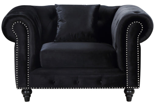 Chesterfield Velvet Chair - Sterling House Interiors