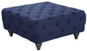 Chesterfield Velvet Ottoman - Sterling House Interiors