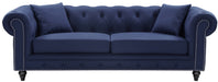 Chesterfield Linen Sofa - Sterling House Interiors