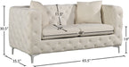 Scarlett Velvet Loveseat - Sterling House Interiors