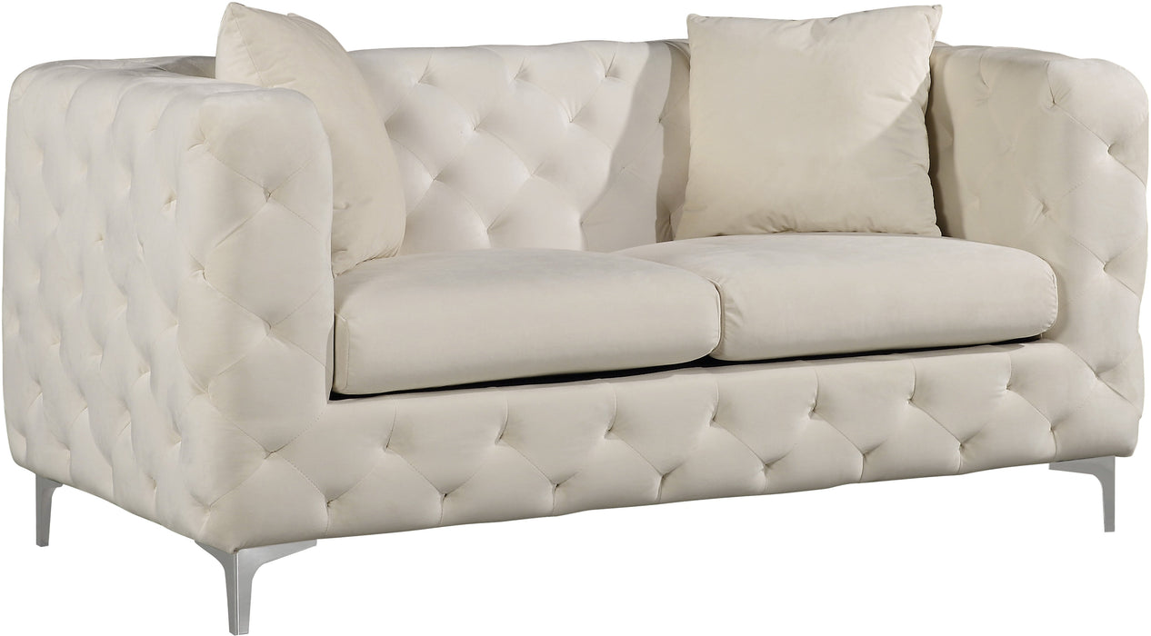 Scarlett Velvet Loveseat - Sterling House Interiors