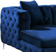 Gail Velvet 3pc. Sectional - Sterling House Interiors