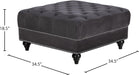 Sabrina Velvet Ottoman - Sterling House Interiors