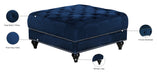 Sabrina Velvet Ottoman - Sterling House Interiors