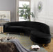 Serpentine Velvet Sectional - Sterling House Interiors