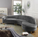 Serpentine Velvet Sectional - Sterling House Interiors