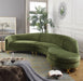 Serpentine Velvet Sectional - Sterling House Interiors
