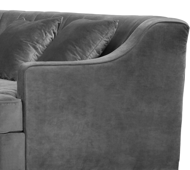 Jackson Velvet Sectional - Sterling House Interiors