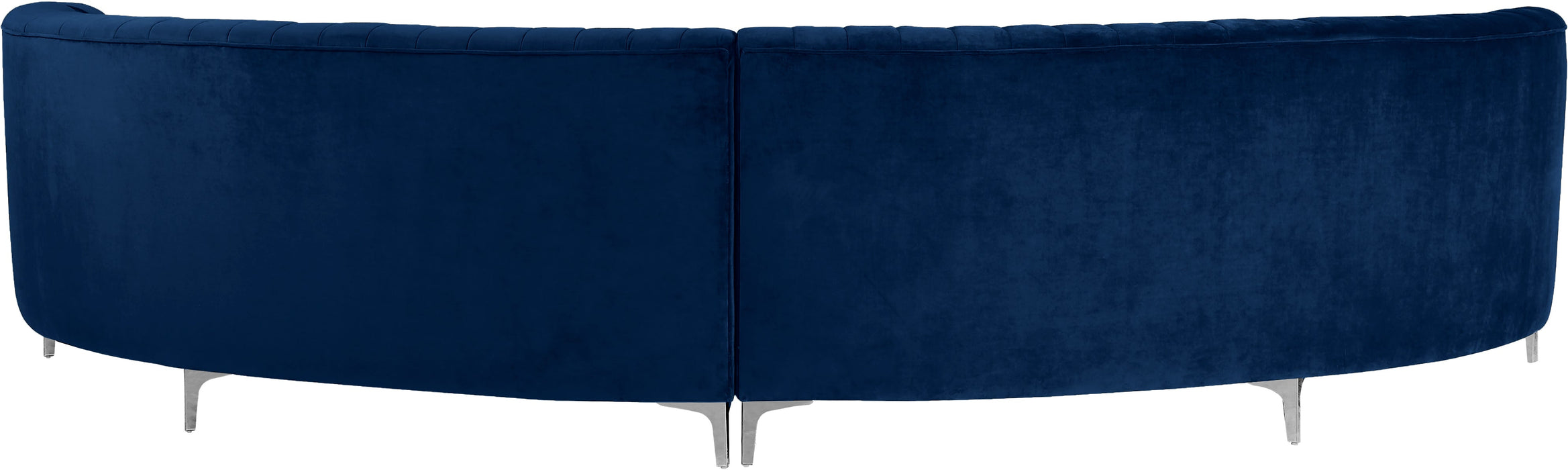 Jackson Velvet Sectional - Sterling House Interiors