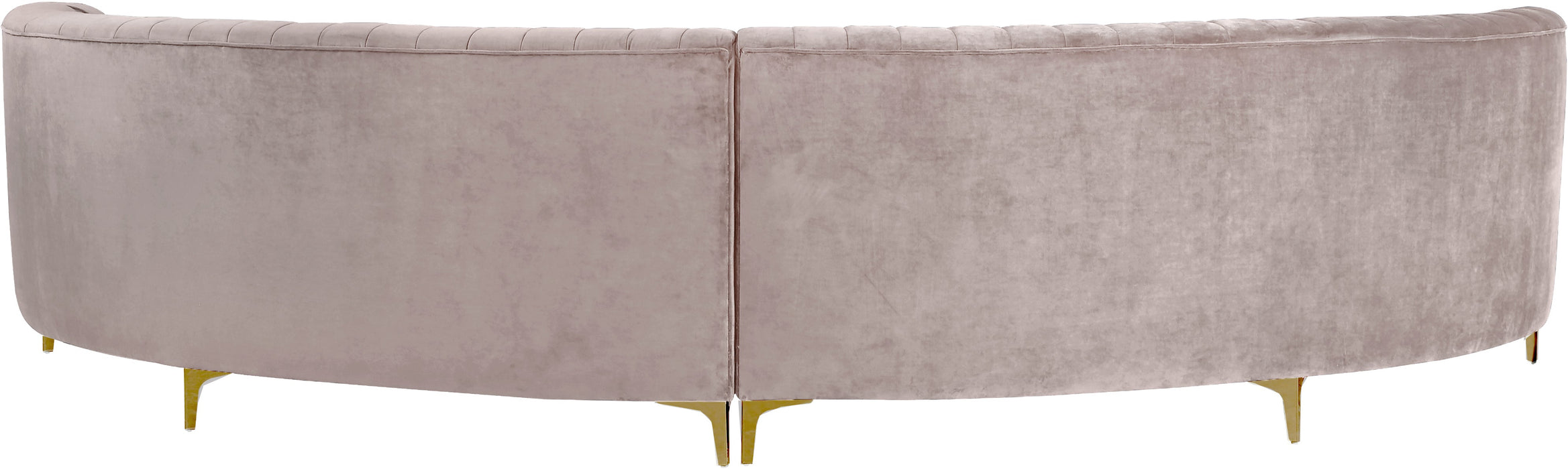 Jackson Velvet Sectional - Sterling House Interiors